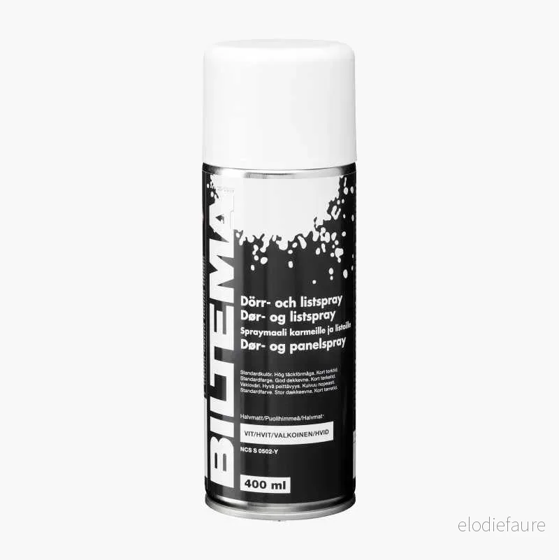 Dør- og listspray, hvit, 400 ml v:5539399 Dør- og listspray, hvit, 400 ml v:5539399