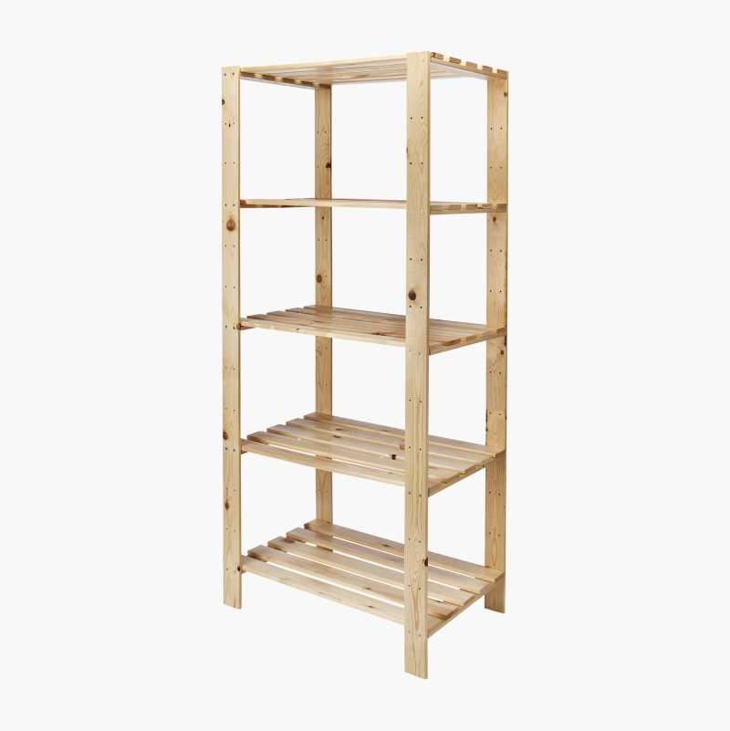 Oppbevaringshylle, 5 hylleplater, 75 x 47 x 171 cm v:6198050 Oppbevaringshylle, 5 hylleplater, 75 x 47 x 171 cm v:6198050