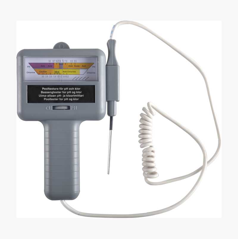 Bassengtester for pH og klor v:8354273 Bassengtester for pH og klor v:8354273
