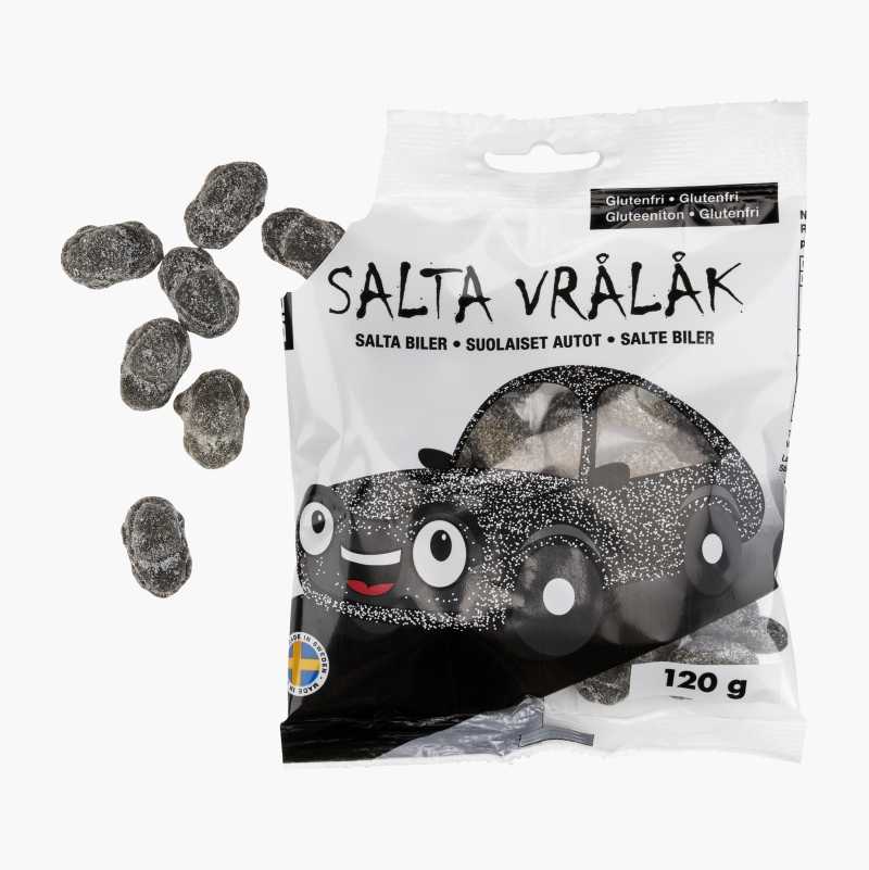 Salta lakris biler, 120 g v:7414963 Salta lakris biler, 120 g v:7414963