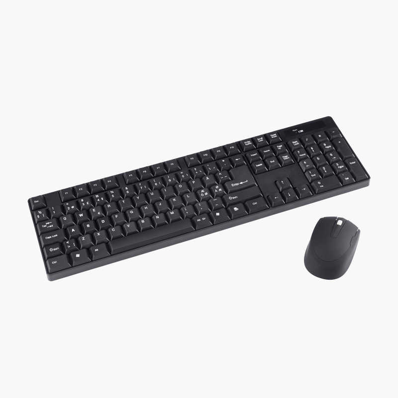Trådløst tastatur og mus v:1408958