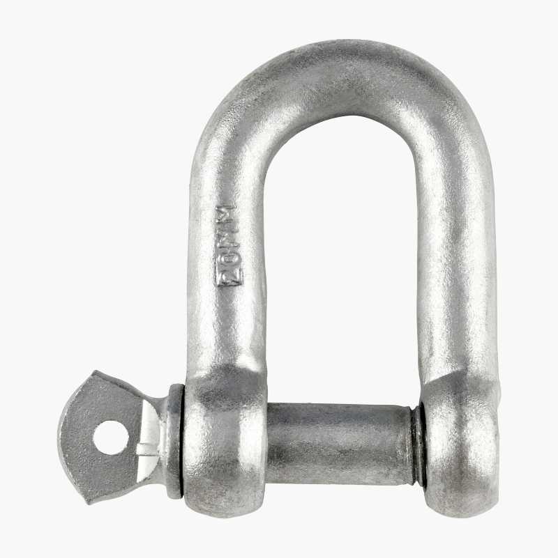 Sjakkel rett, galvanisert, 20 x 71 mm v:6927102 Sjakkel rett, galvanisert, 20 x 71 mm v:6927102