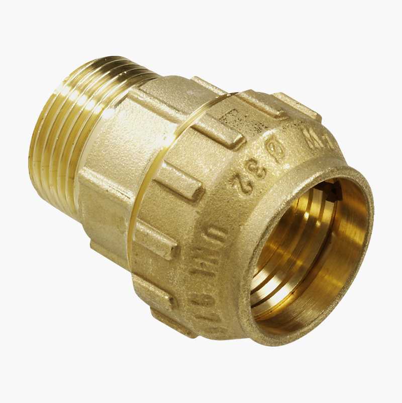 PEM-kobling, rett, 25 mm x 3/4" (R20) hann v:8065565