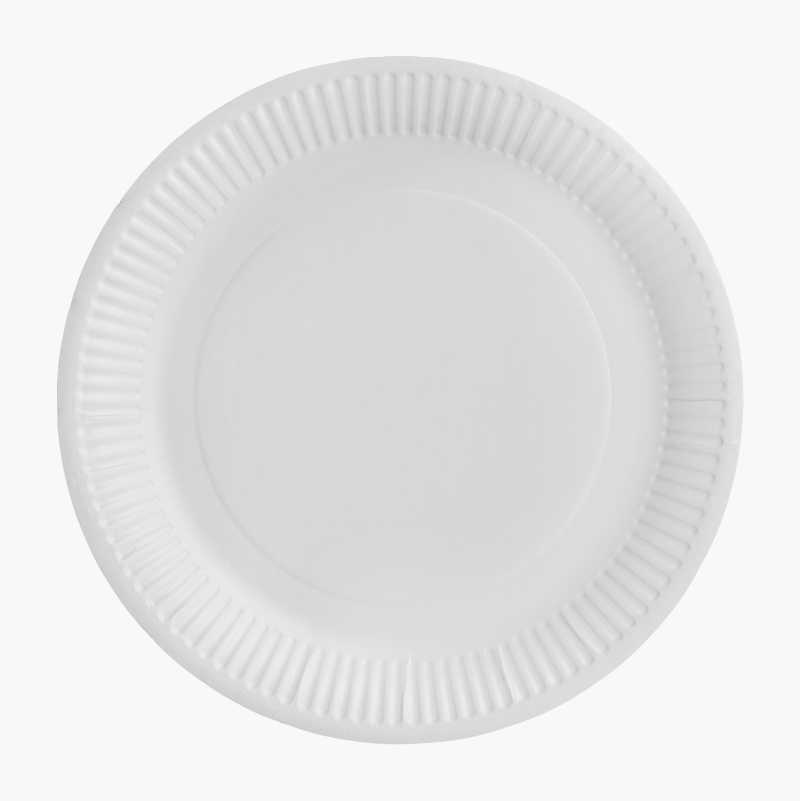 Papptallerken 22 cm, 50-pk. v:3135191