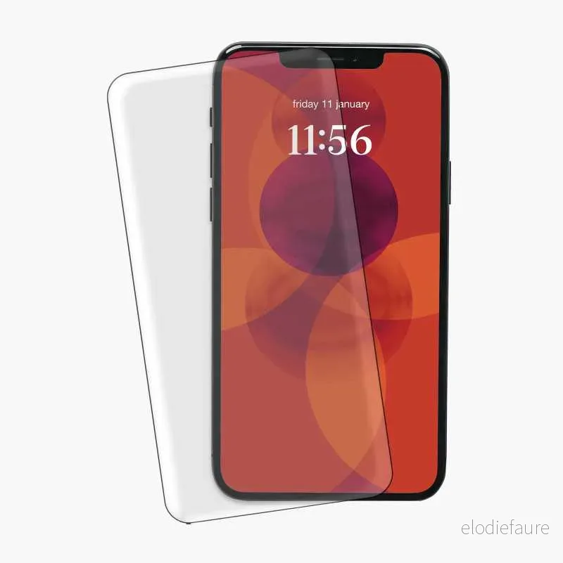 Skjermbeskytter av glass, iPhone 16/17/18 Pro v:8590733