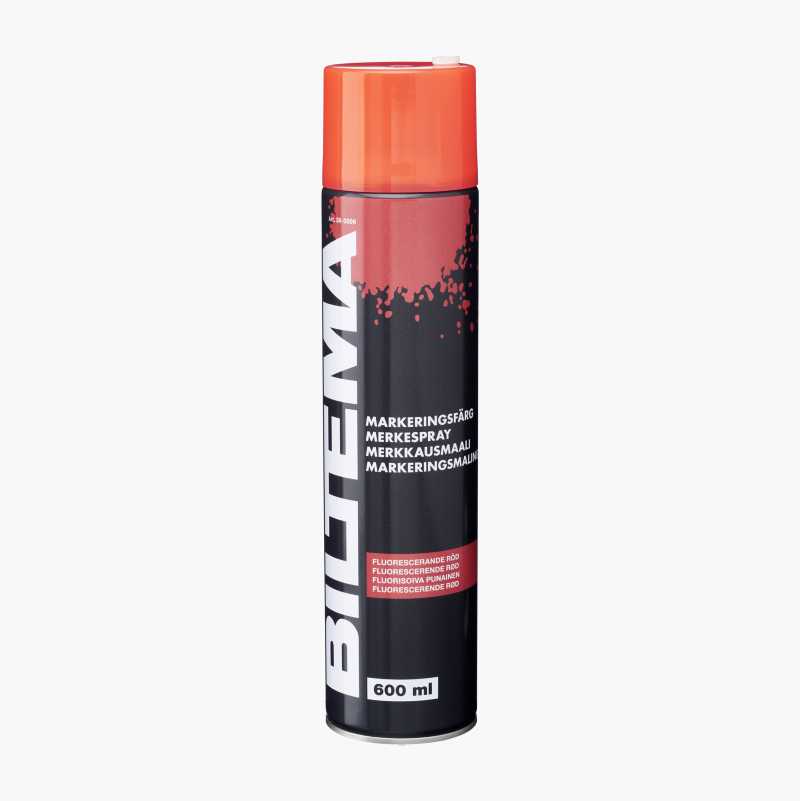 Merkespray, fluorescerande rød, 600 ml v:9985483 Merkespray, fluorescerande rød, 600 ml v:9985483