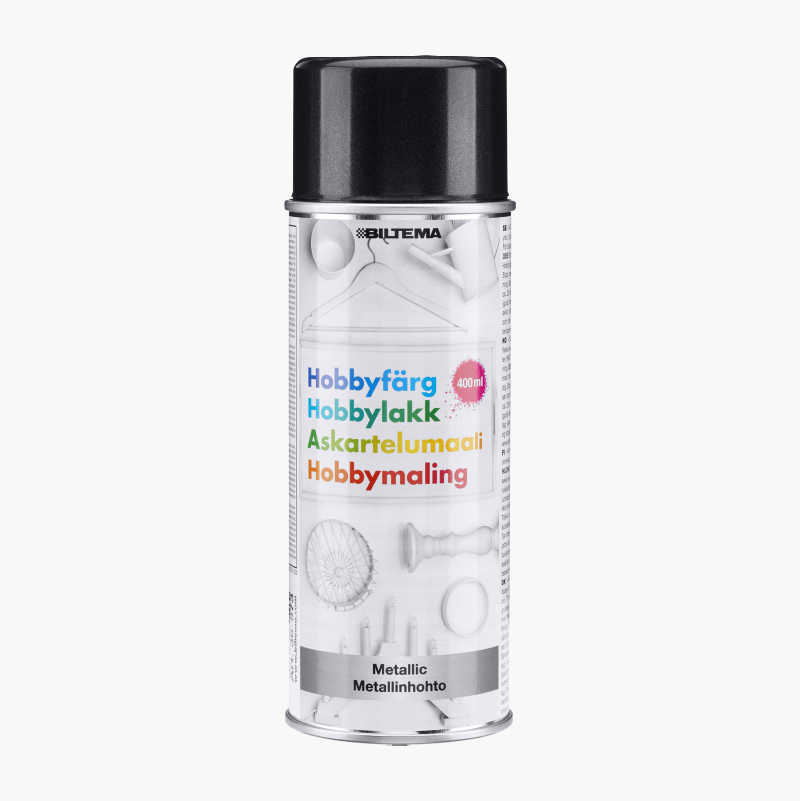 Spraymaling, metallic, grafitt, 400 ml v:4044169 Spraymaling, metallic, grafitt, 400 ml v:4044169