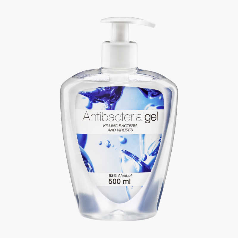 Antibakteriell gel, 500 ml v:9954494 Antibakteriell gel, 500 ml v:9954494