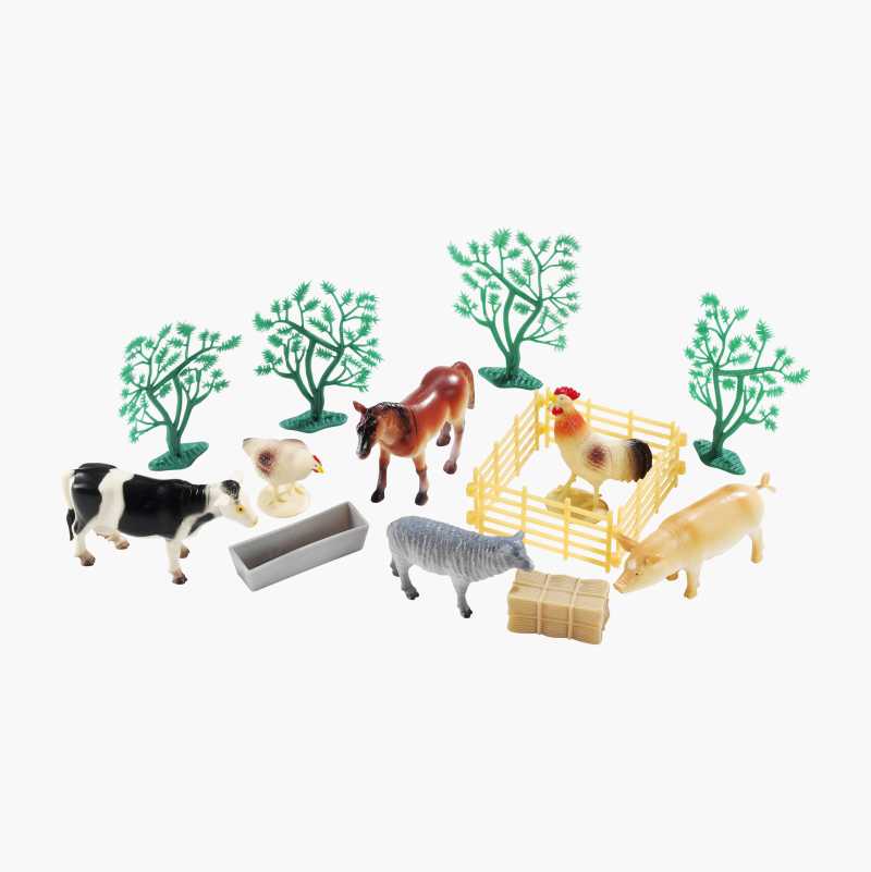 Plastdyr bondegård mini v:3176084 Plastdyr bondegård mini v:3176084