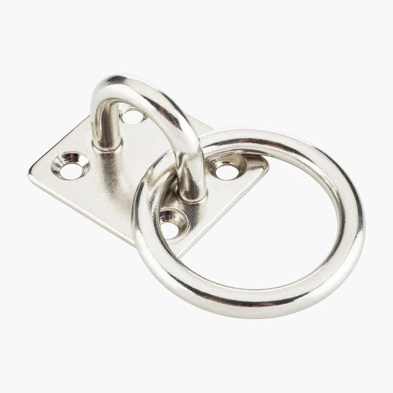 Surrefeste med ring, rustfri, 6 mm v:5032556 Surrefeste med ring, rustfri, 6 mm v:5032556