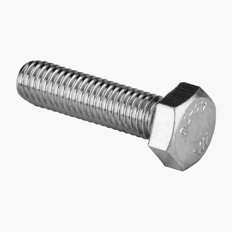 Sekskantskrue M8 x 30 mm, A4, 10 stk. v:6825877 Sekskantskrue M8 x 30 mm, A4, 10 stk. v:6825877