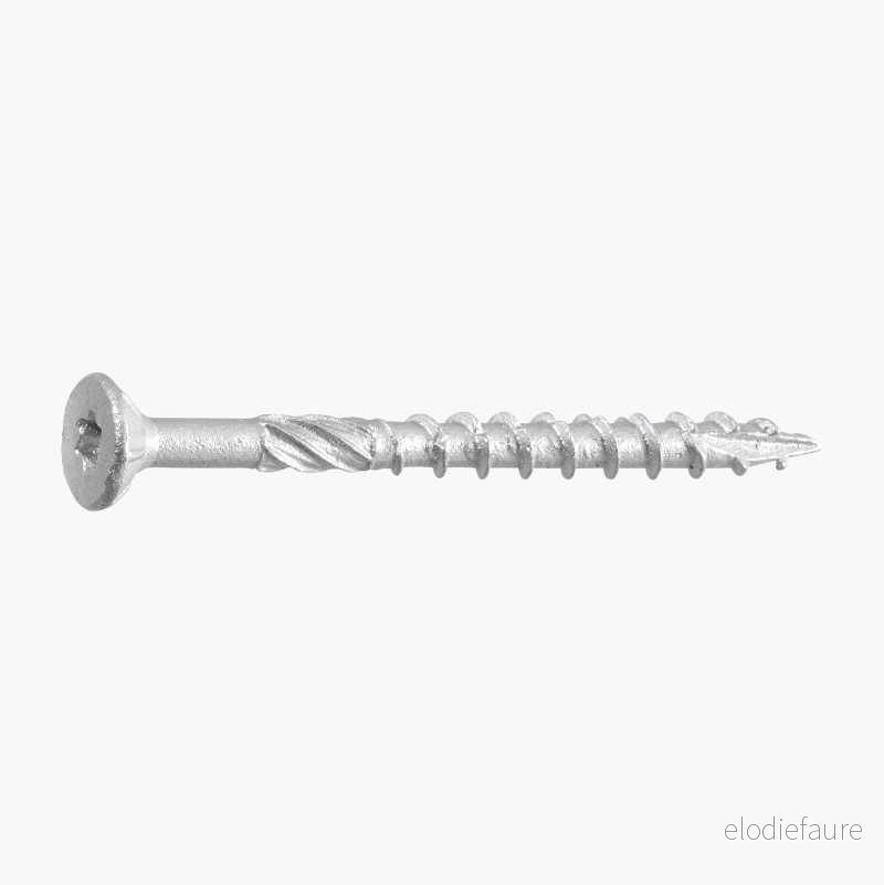 Treskrue, utendørs, 6x180 mm, 100 stk. v:7296539