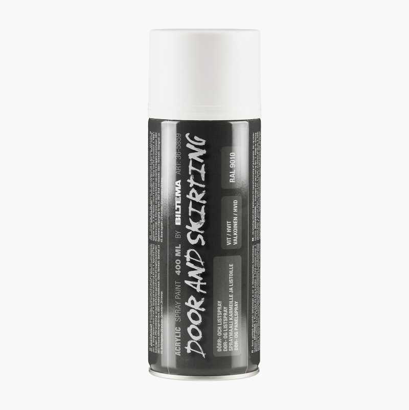 Dør- og listspray, hvit, 400 ml v:5248178 Dør- og listspray, hvit, 400 ml v:5248178