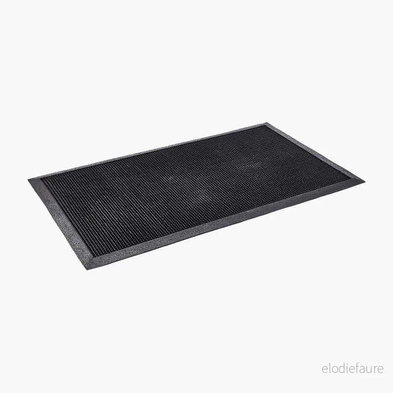 Dørmatte, gummi, 75 x 50 cm v:9491506