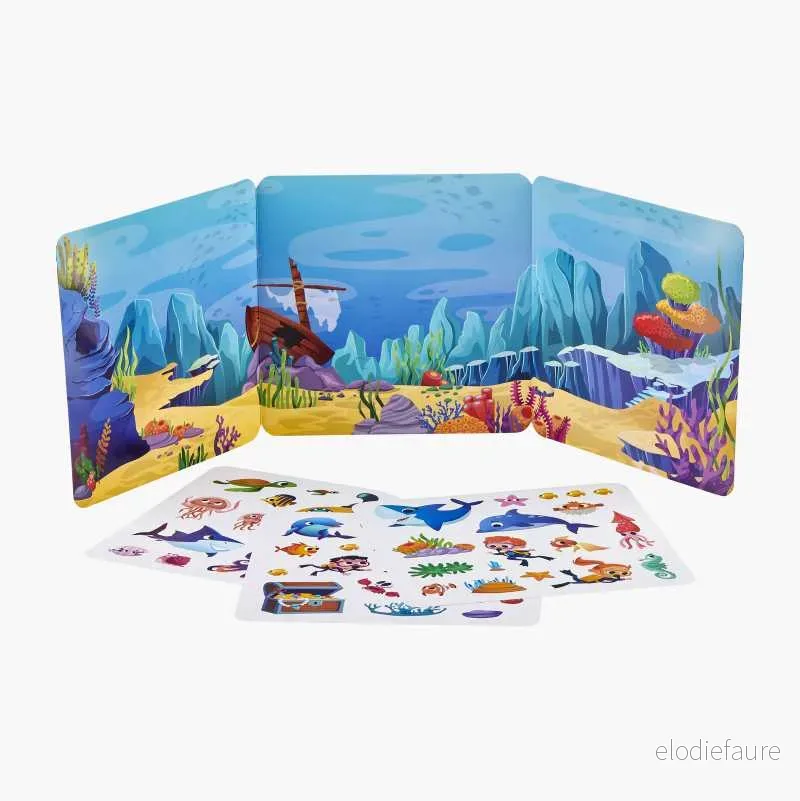 Bok med klistremerker, gjenbrukbare v:4299080 Bok med klistremerker, gjenbrukbare v:4299080