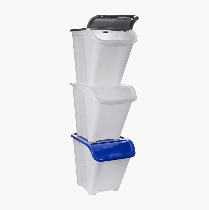 Oppbevaringsboks med lokk, 55 liter v:9161224 Oppbevaringsboks med lokk, 55 liter v:9161224