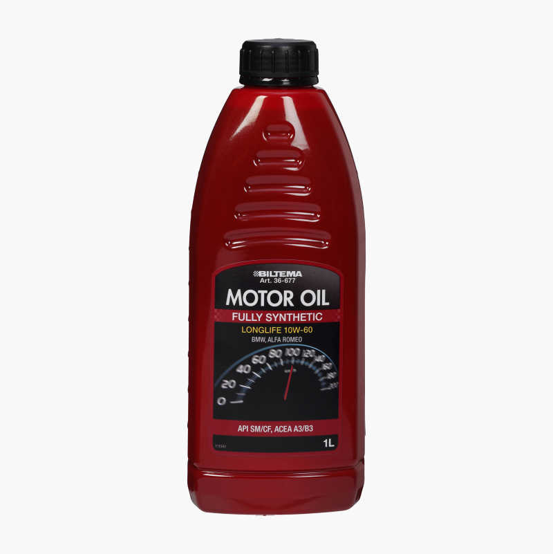 Helsyntetisk motorolje 10W–60, 1 liter v:9039331 Helsyntetisk motorolje 10W–60, 1 liter v:9039331