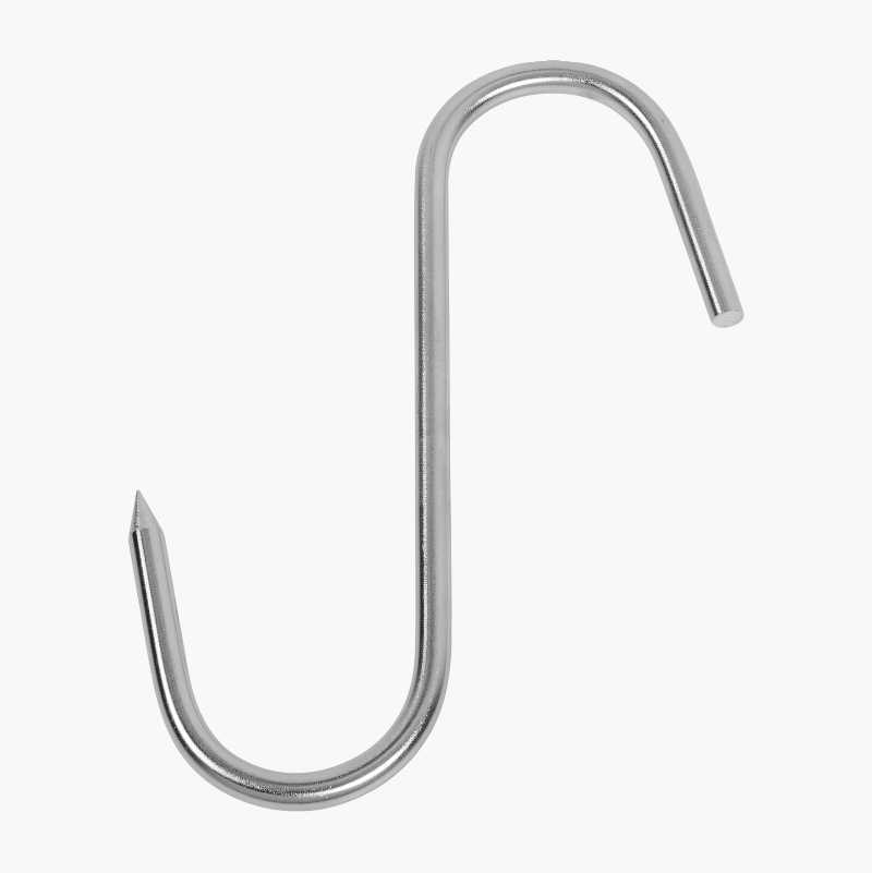 Slaktekrok, 140 x 6 mm, 2 stk. v:6217444 Slaktekrok, 140 x 6 mm, 2 stk. v:6217444