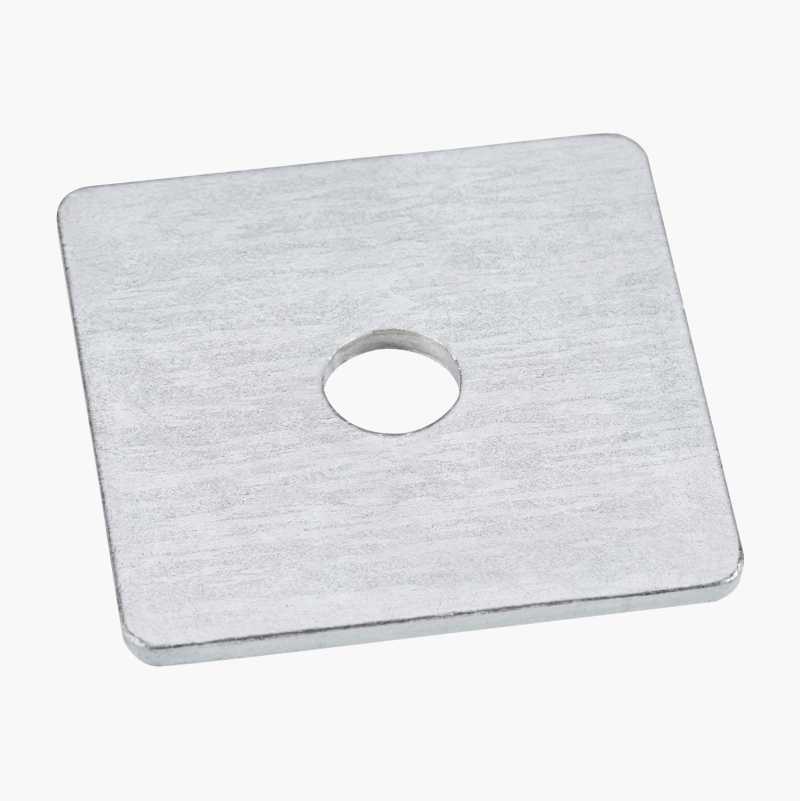 Firkantskive M10, 50 x 50 mm, varmforsinket, 10 stk. v:4063036