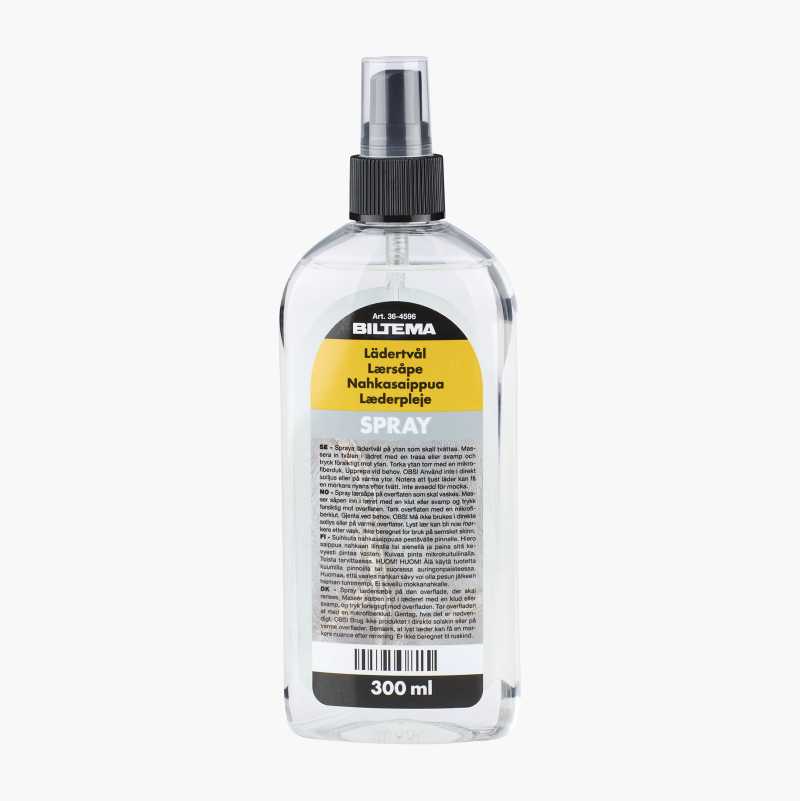 Lærsåpe, 300 ml, spray v:2776219 Lærsåpe, 300 ml, spray v:2776219
