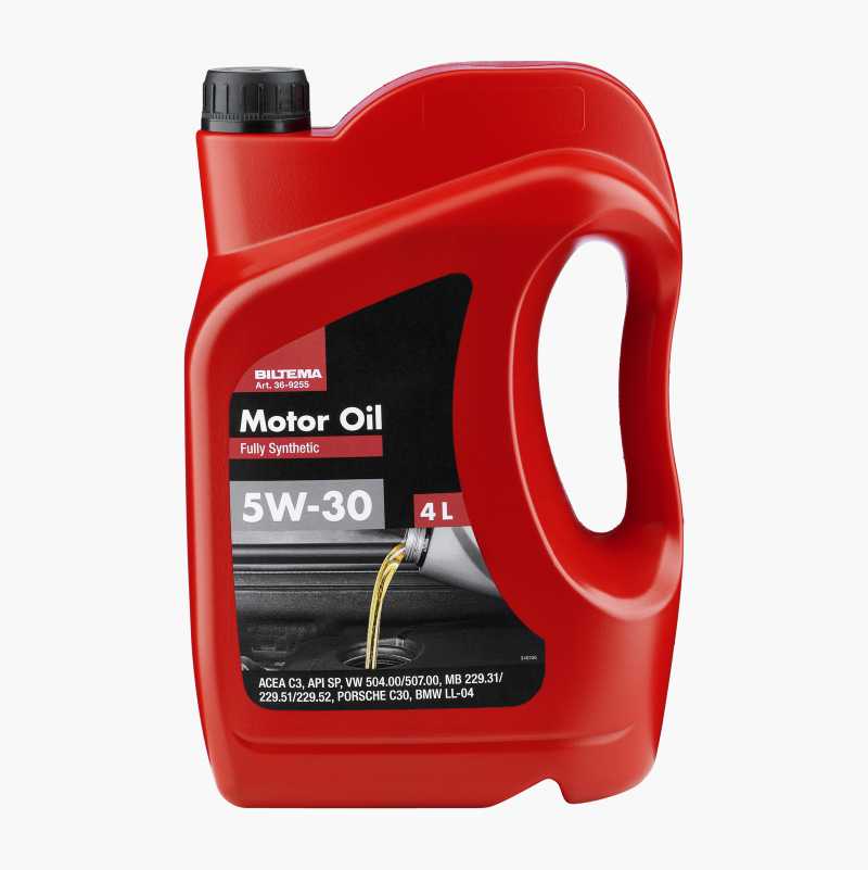 Helsyntetisk motorolje 5W–30, 4 liter v:3805024 Helsyntetisk motorolje 5W–30, 4 liter v:3805024