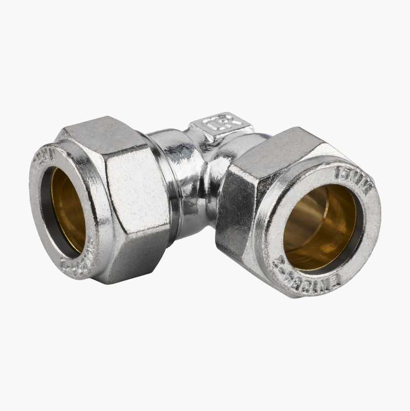 Klemringskobling, vinkel, 15 x 15 mm v:7923514
