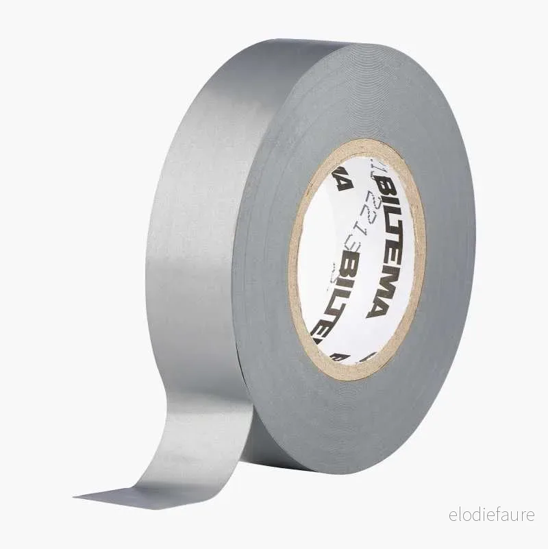 Elektrotape, grå, 19 mm x 20 m v:7345836