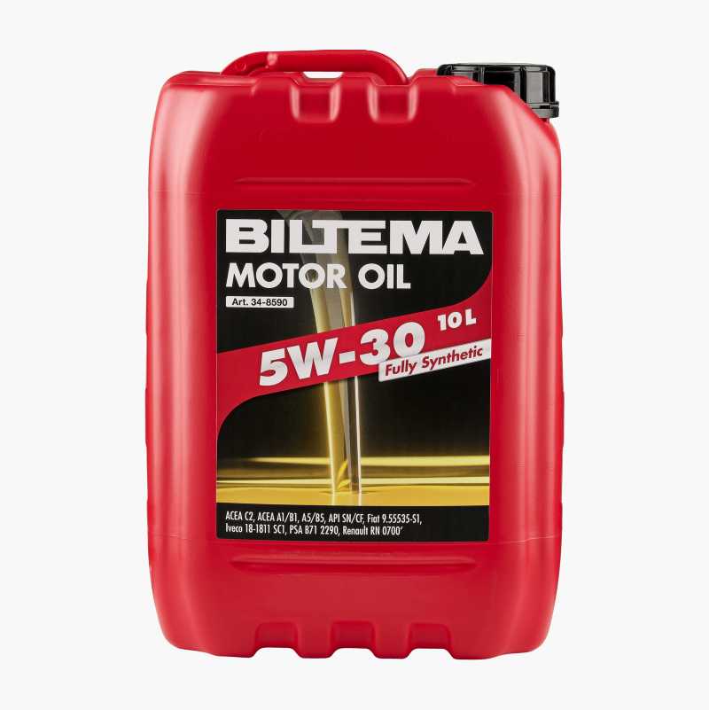 Helsyntetisk motorolje 5W-30, ACEA C2, A1/B1, A5/B5, 10 L v:8068160 Helsyntetisk motorolje 5W-30, ACEA C2, A1/B1, A5/B5, 10 L v:8068160