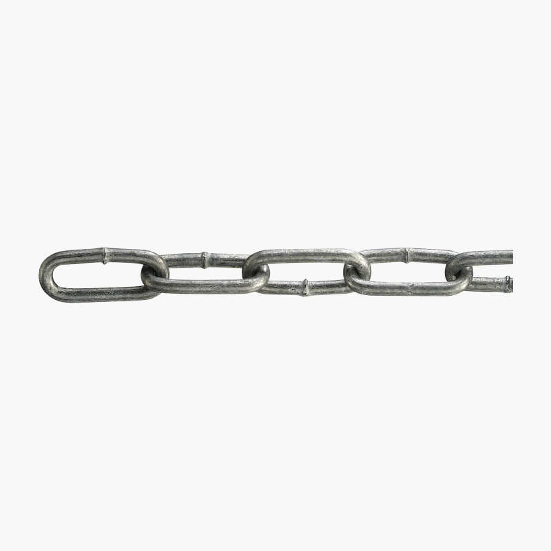 Kjetting, galvanisert, 8 mm x 2 m v:3760695 Kjetting, galvanisert, 8 mm x 2 m v:3760695