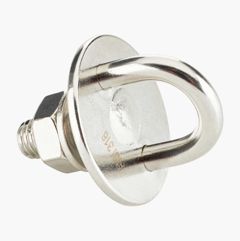 Surrefeste med bolt, rustfri, M10 v:5050642 Surrefeste med bolt, rustfri, M10 v:5050642