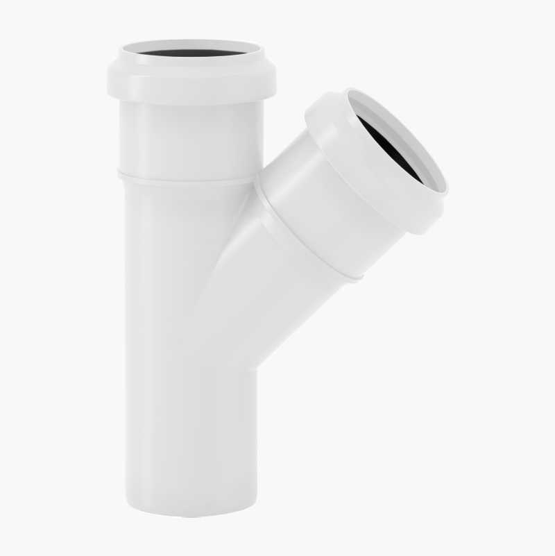 Y-kobling 45°, innendørs Ø 32 mm v:6960944