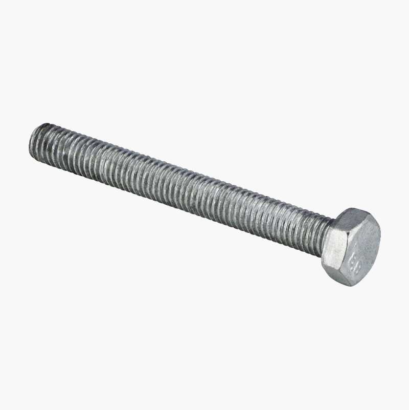 Sekskantskrue M8 x 70 mm, varmforsinket, 10 stk. v:5826672 Sekskantskrue M8 x 70 mm, varmforsinket, 10 stk. v:5826672