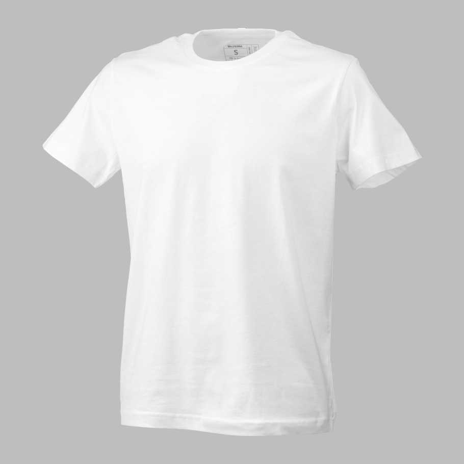 T-skjorte, herre, hvit v:8298179 T-skjorte, herre, hvit v:8298179