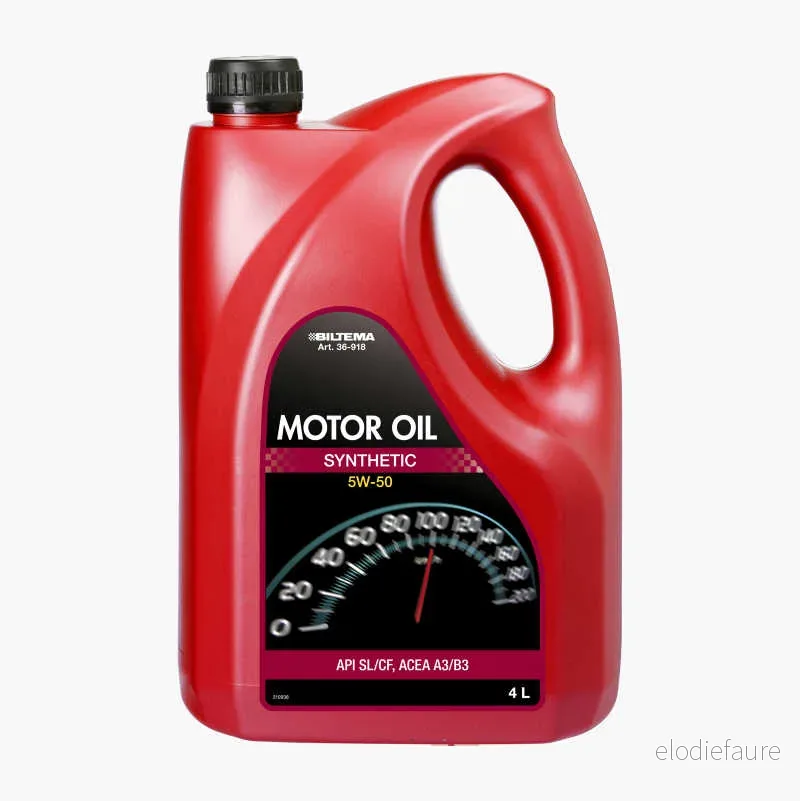 Helsyntetisk motorolje 5W-50, 4 liter v:5291867